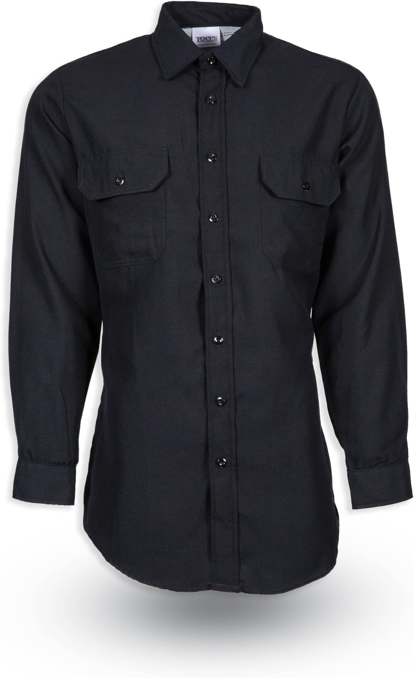 Topps Nomex® Long Sleeve Flame Resistant FR Button-Front Uniform Shirt SH17