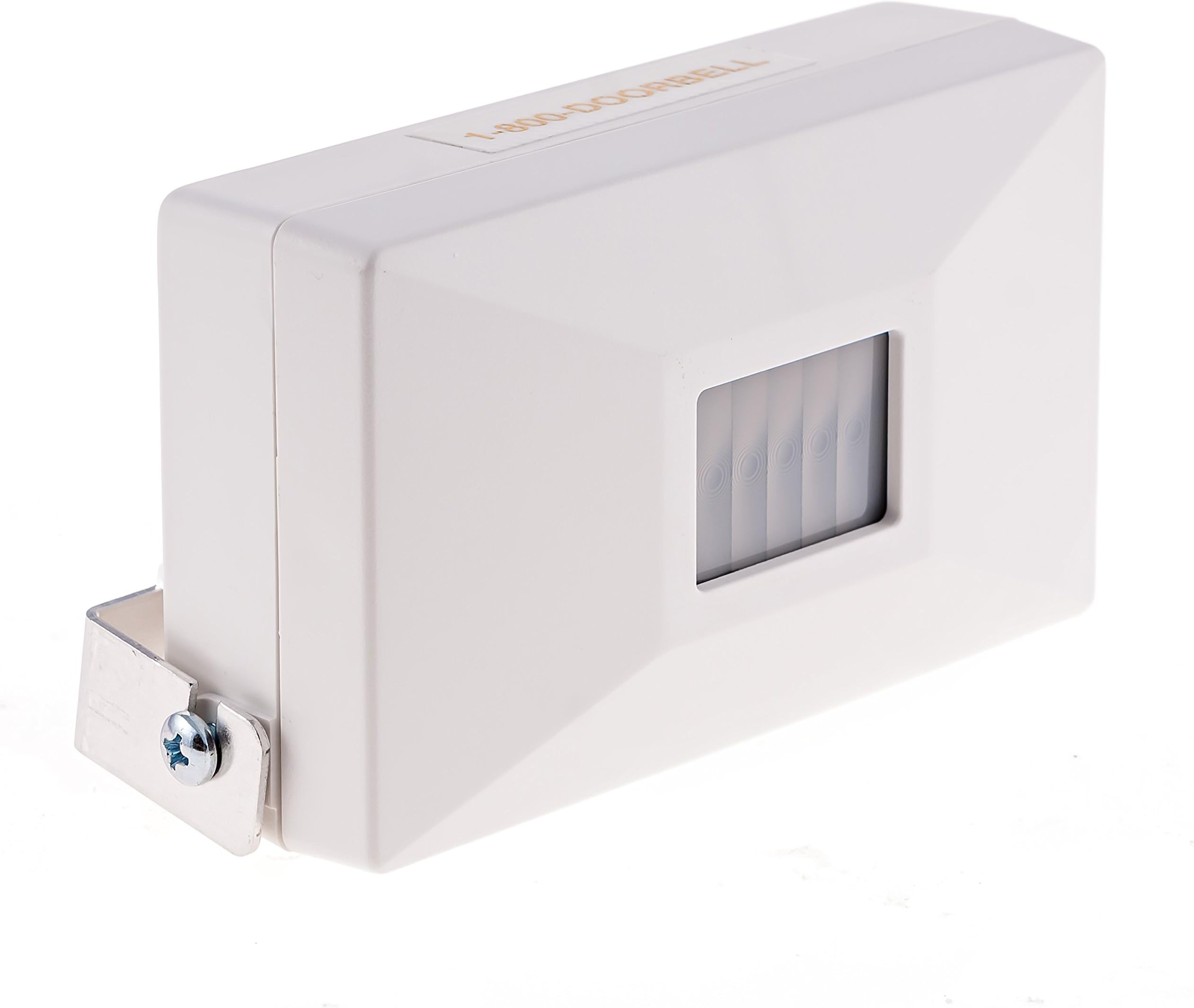 Compact Door Alarm with 16ft X 12ft Detection Area, 70dB Volume - 9V Battery Operated Alarm for Smaller Stores