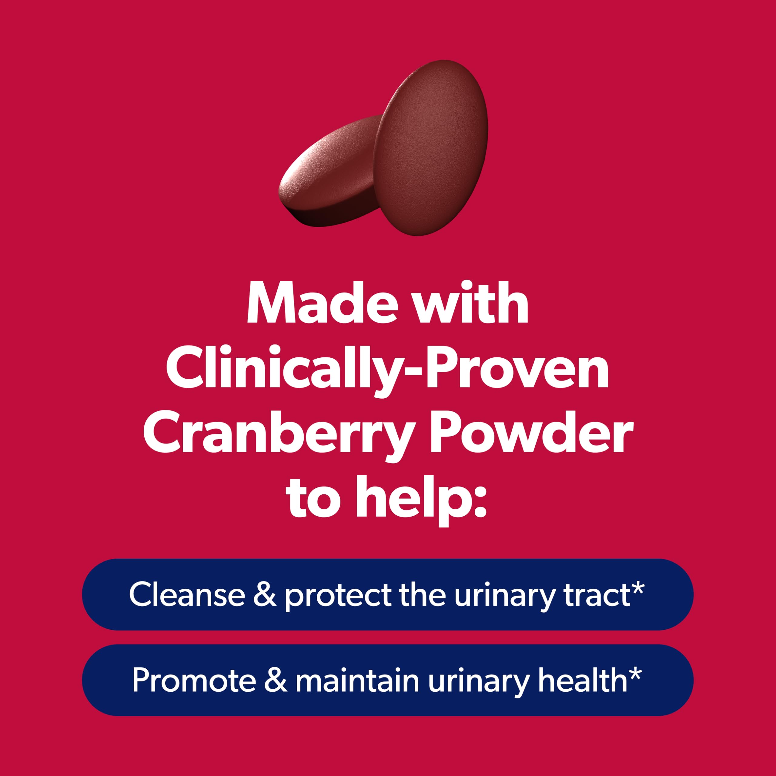 AZO Cranberry for Healthy Urinary Tract with Immune Boosting Probiotic & Vitamin C - 50 Tab (Packaging May Vary) — Amazon image 3
