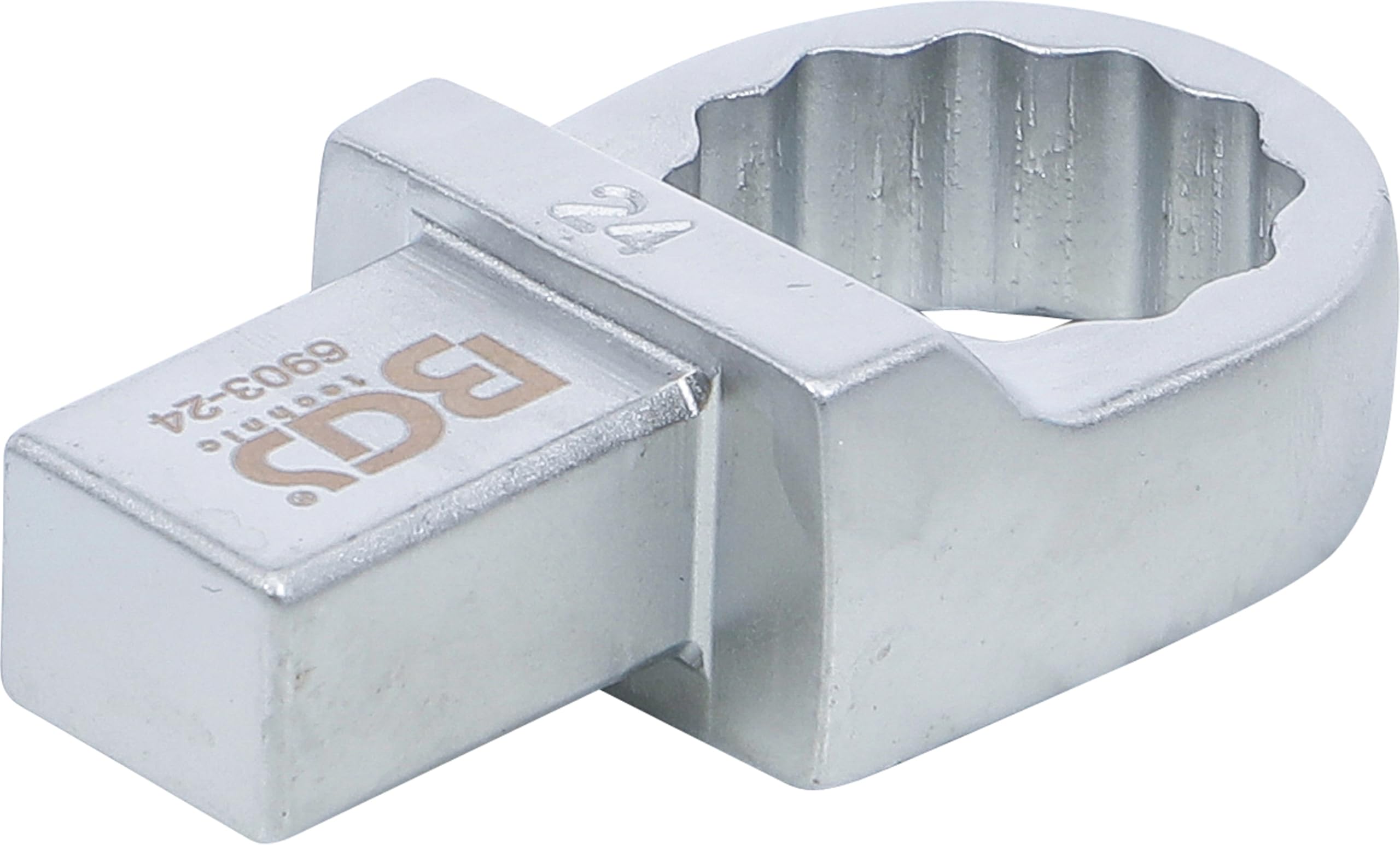 BGS 6903-24 | Llave de anillo insertable | 24 mm | Sujeción 14 x 18 mm