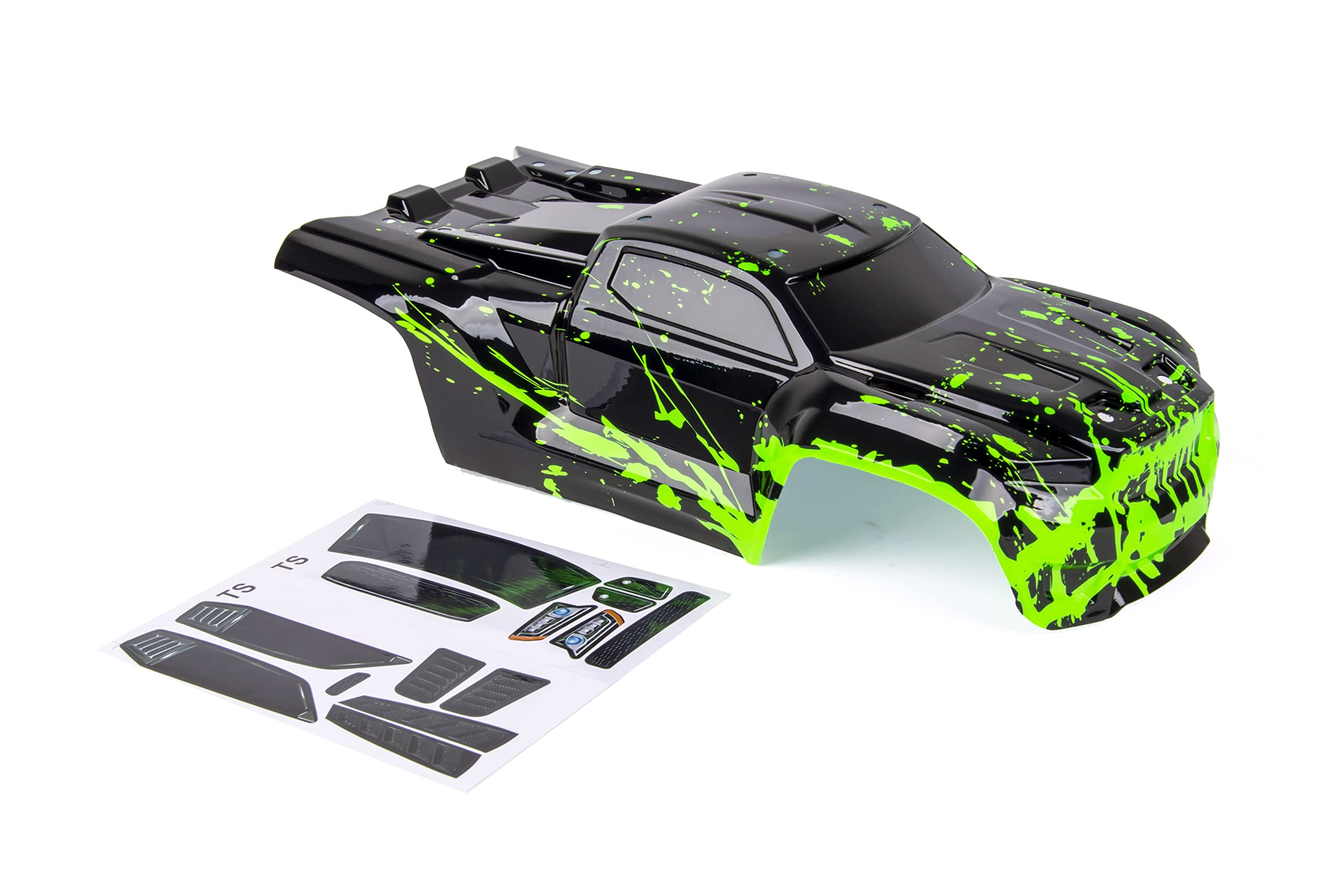 Custom Body Compatible for Sledge 6S 4WD 1/8 Truck Shell Cover (Muddy Green)