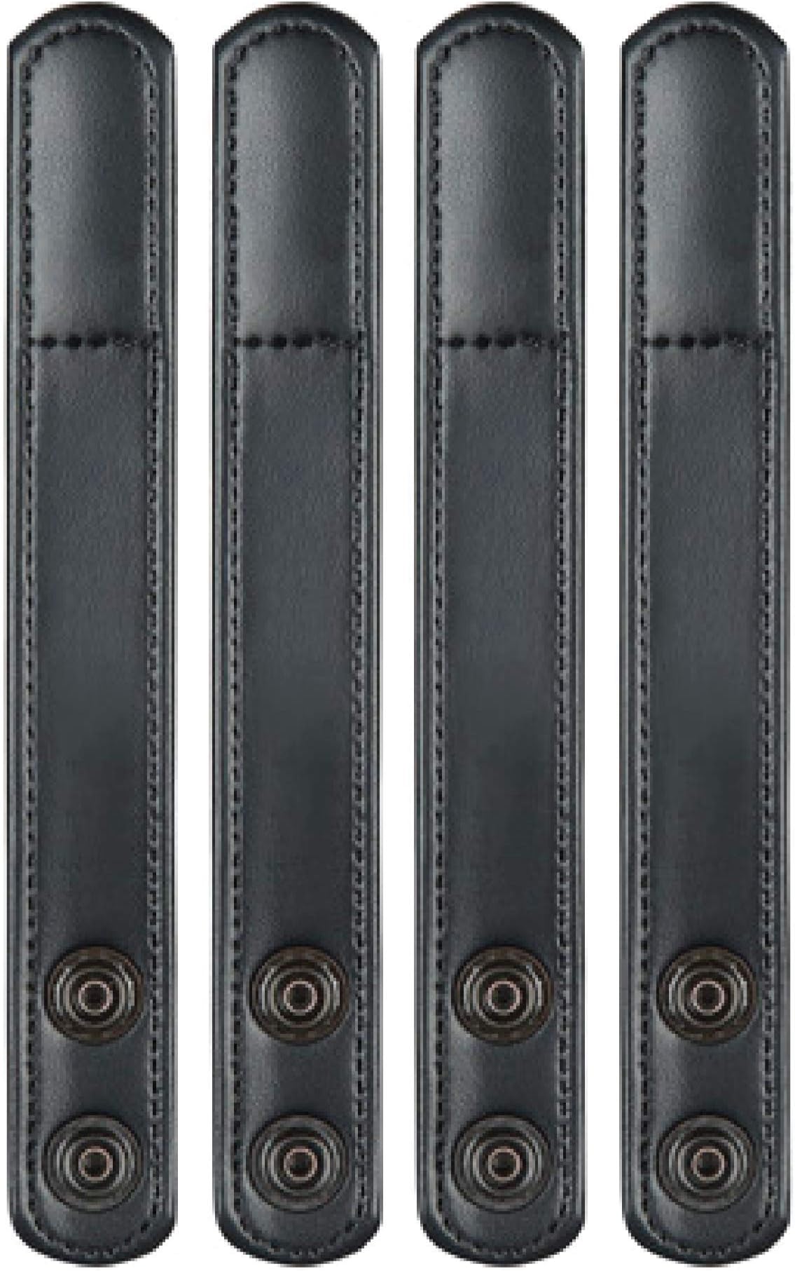 AccuMold Elite Belt Keeper, Hidden Snap, Plain Black