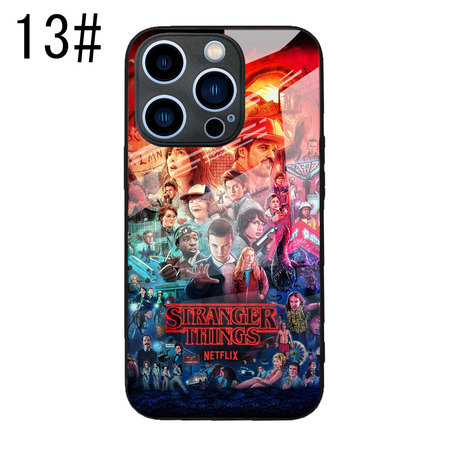 Amazon.co.jp: iphoneケース用ストレンジャー・シングス 未知の