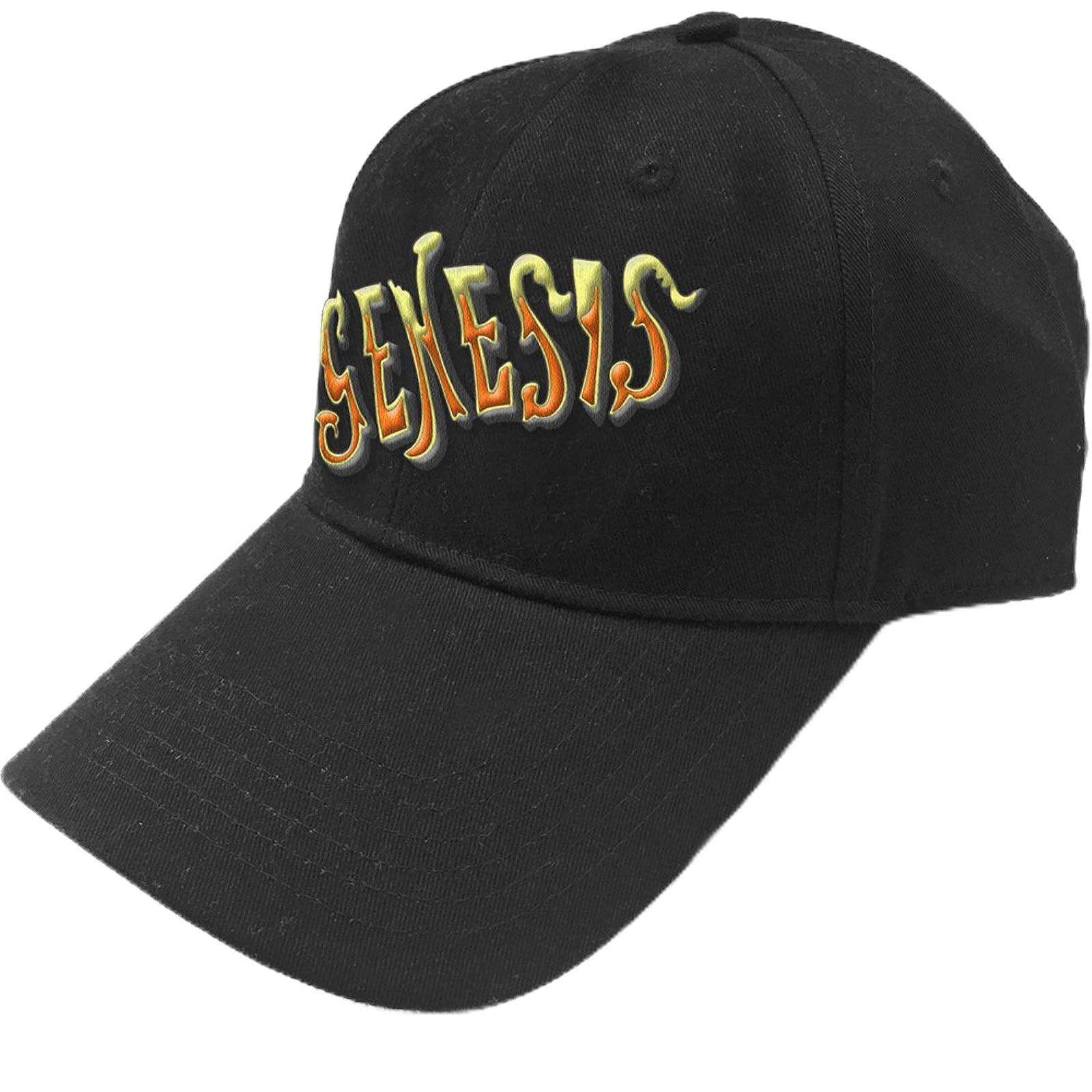 Band Monkey Unisex Multicoloured Genesis Baseball Cap Orange Classic Logo