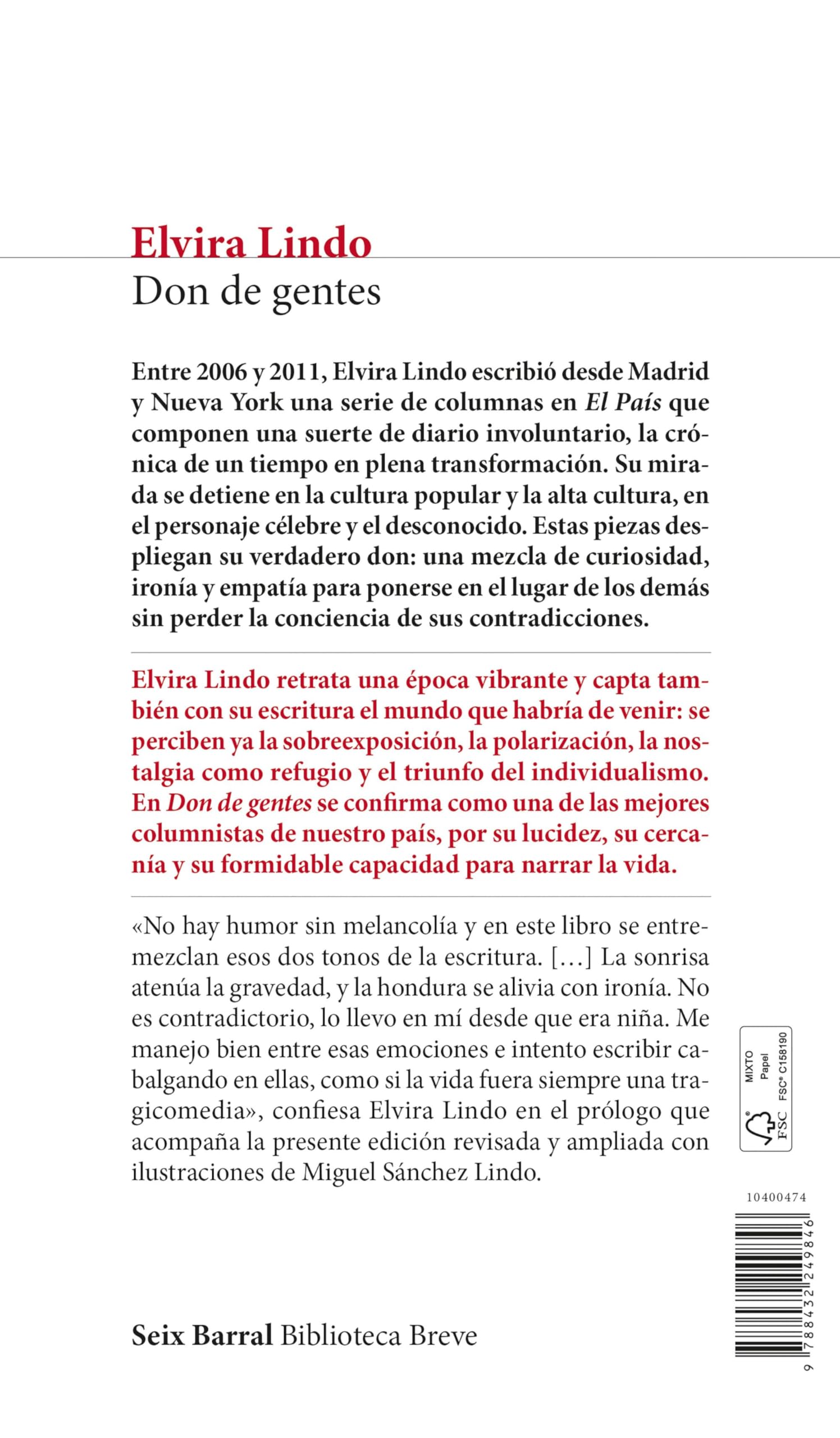 Don de gentes (Biblioteca Breve)