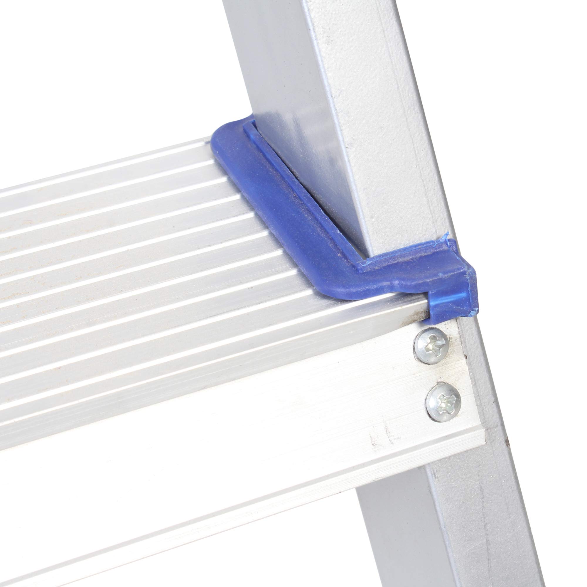 Home Pro 3 Steps Foldable Aluminium Ladder, Medium Size (Blue) 4