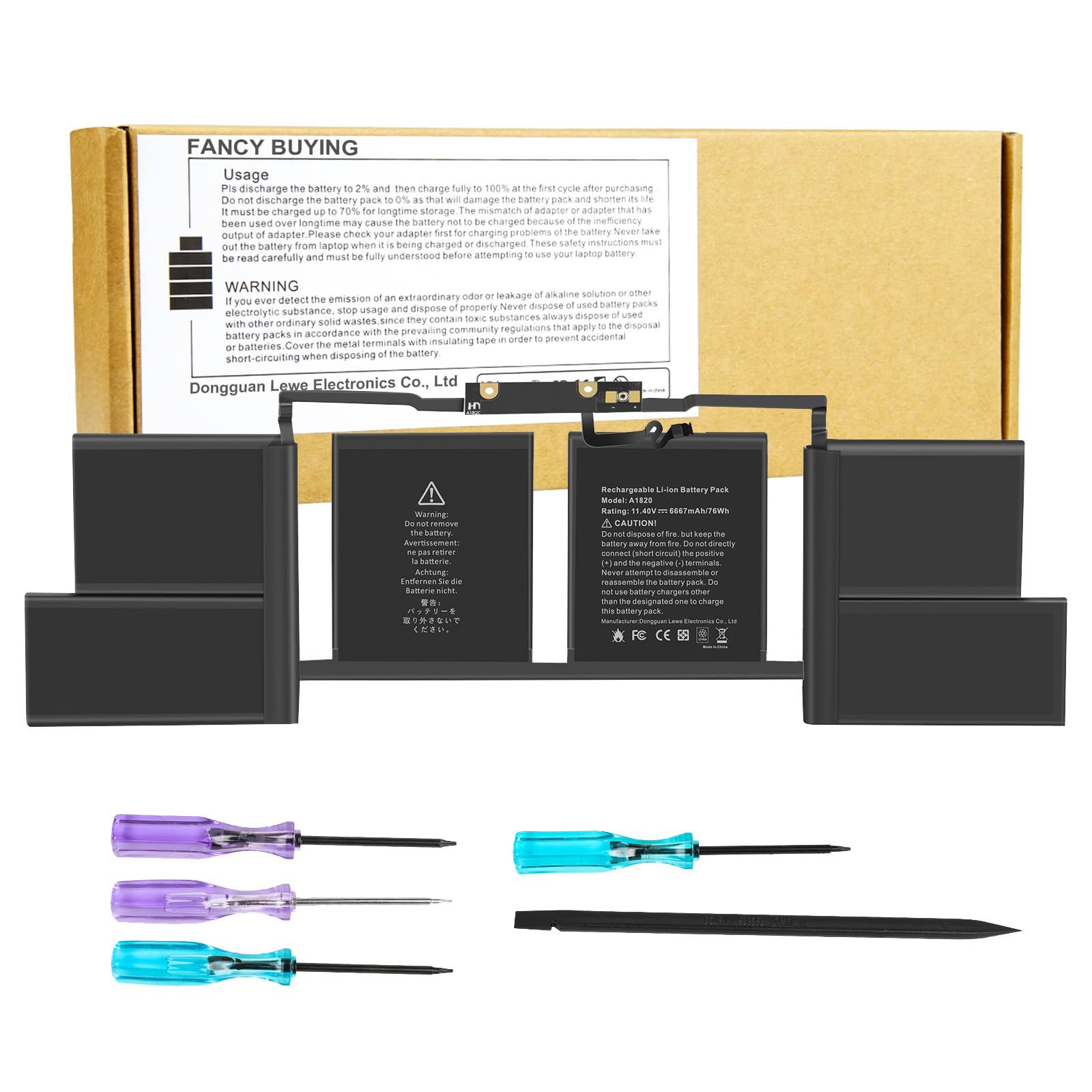 Amazon.com: Fancy Buying A1707 Battery A1820 for MacBook Pro