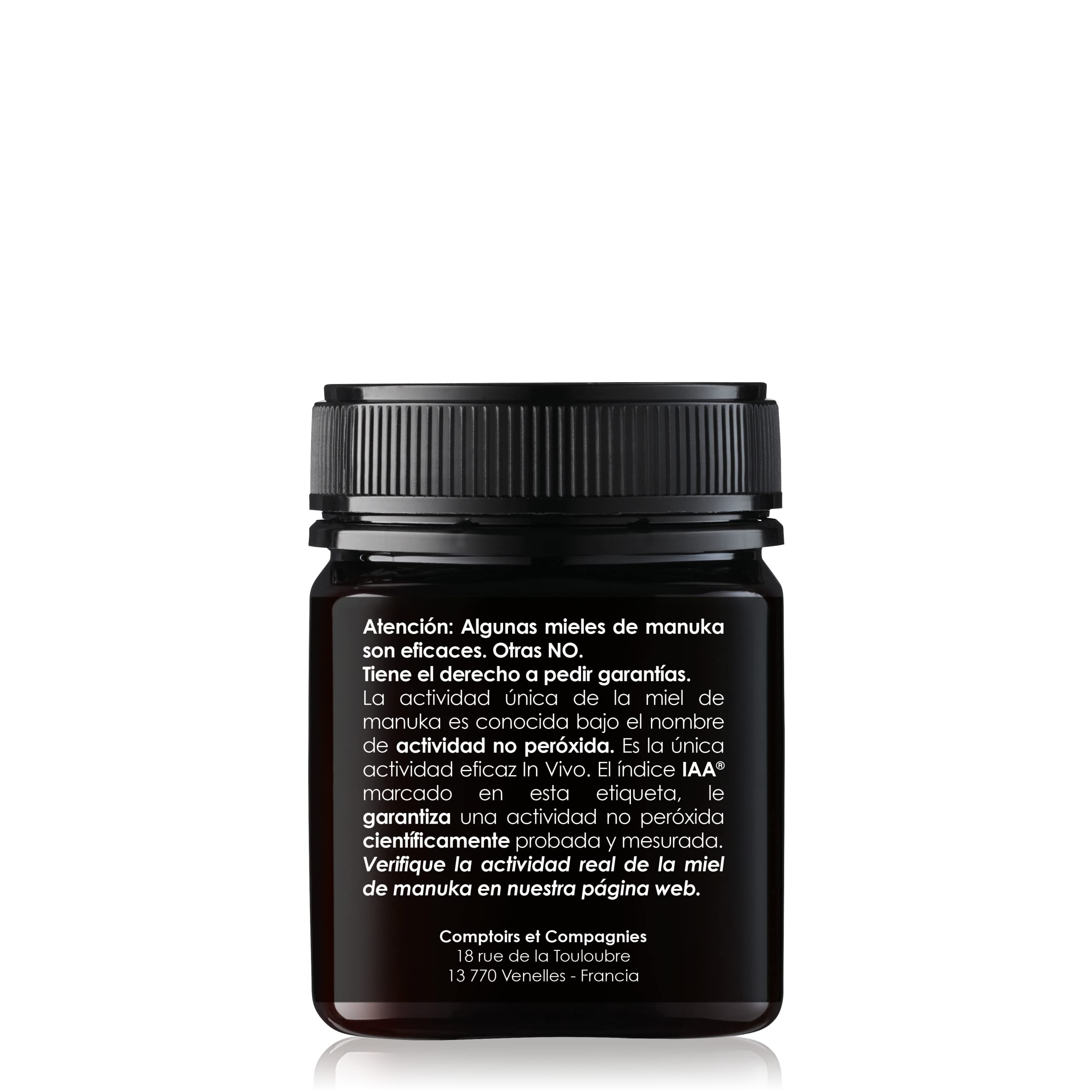 COMPTOIRS ET COMPAGNIES - Miel de Manuka - MGO 263 - IAA 10+ - Nueva Zelanda - 250 g