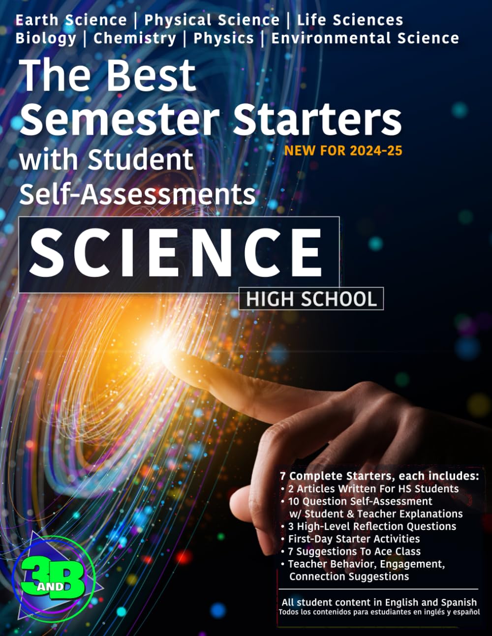 The Best Semester Starters with Student Self-Assessments: Science (HS): 7 Complete Starters For Earth Science, Physical Science, Life Sciences, ... Physics, & Environmental Science (EN/SP)
