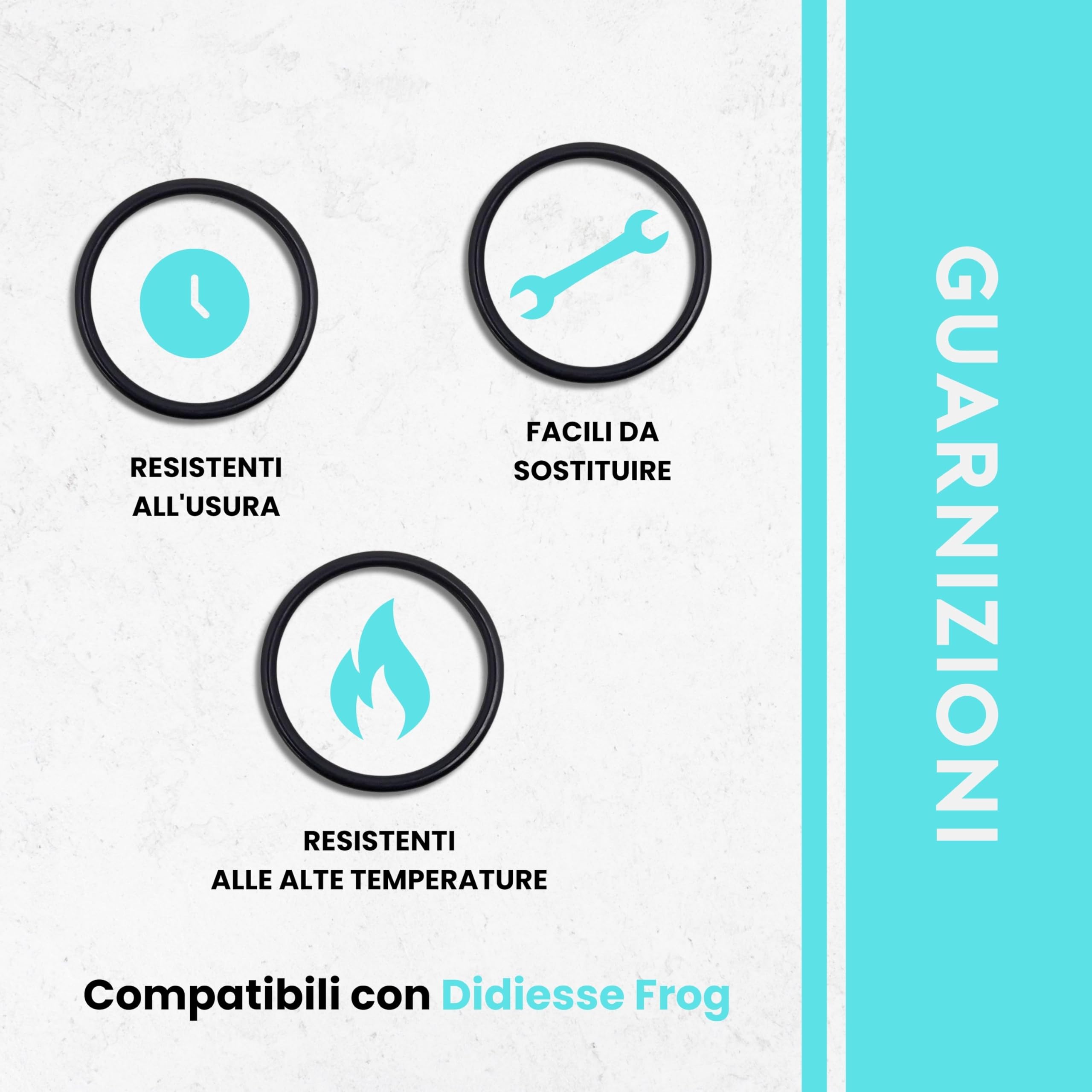 Ricambi Per Macchina Da Caffè Didiesse Frog - 3 Spessori + 2 Guarnizioni, Compatibile Mondo Casa - Foto 7