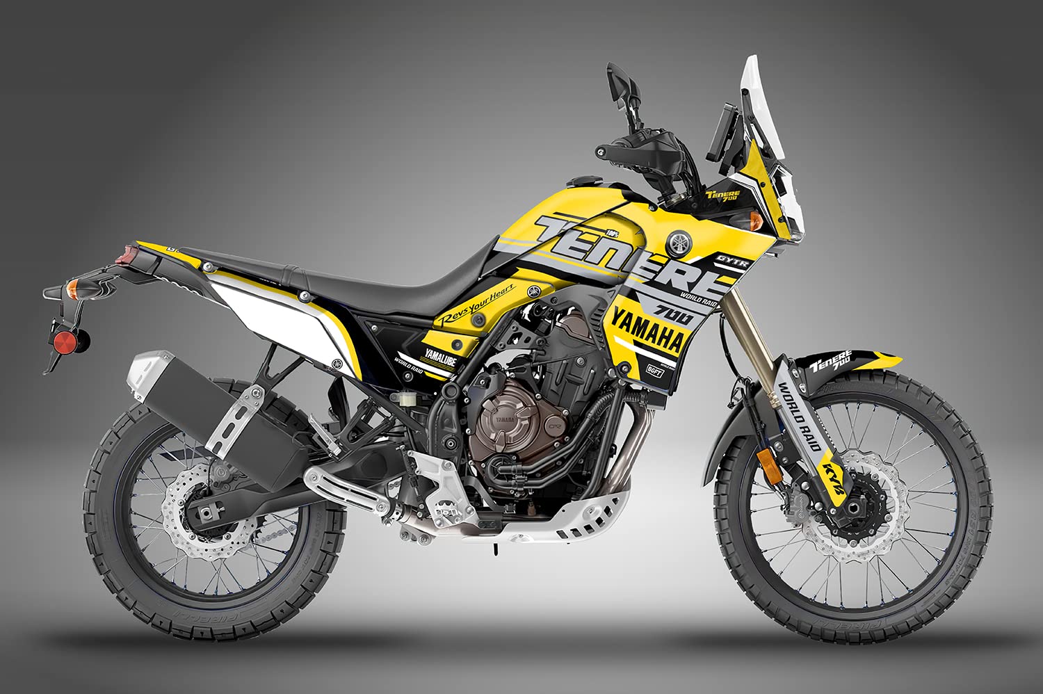 Yamaha Motorcycle Stickers For Rally T700 Xtz 690 T 700 Motorcycle