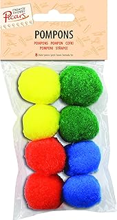 Picars 51005 - Pelotas de peluche compactas, color amarillo, verde, naranja y azul