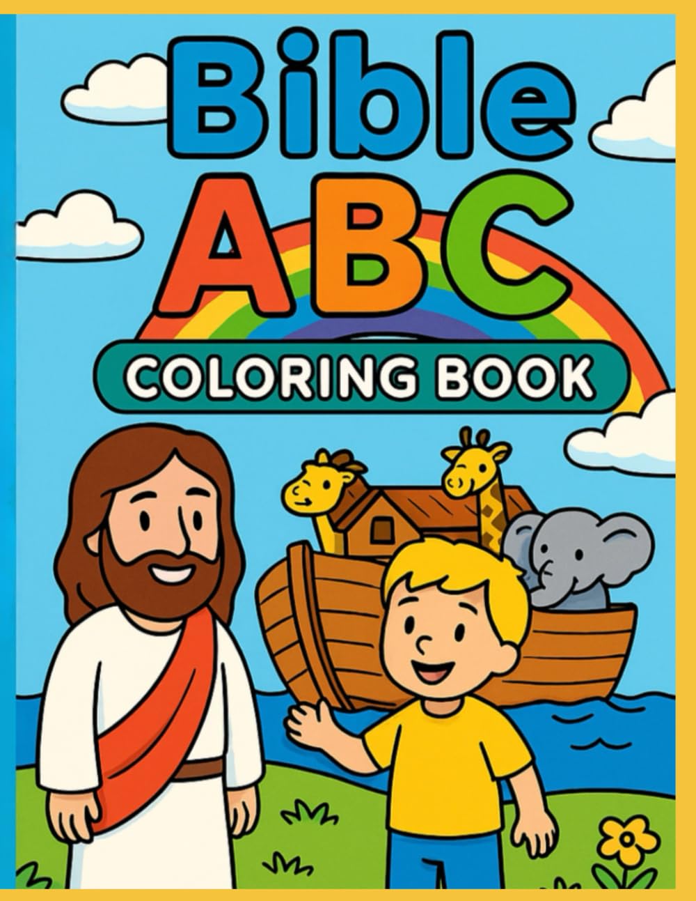 Bible ABC Coloring Book