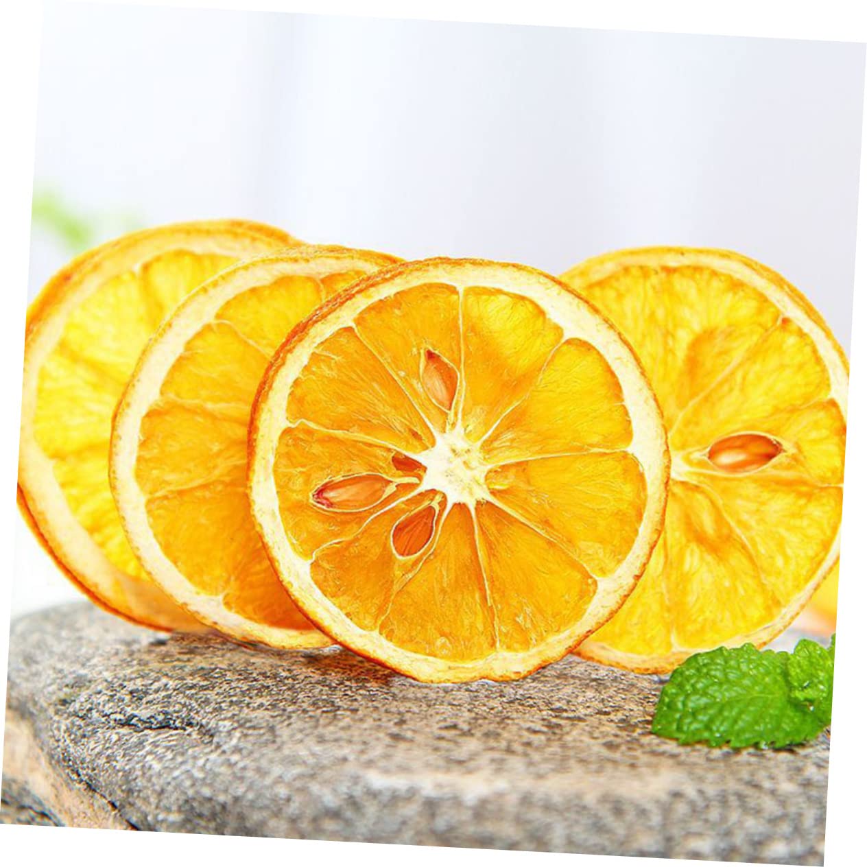 2stücke Getrocknete Orangenscheiben Für Kreative Dekorationen Packung Für Weihnachtskränze Tischdeko DIY Cake Design Und Festliche Arrangements Für Partys Und Fotografie