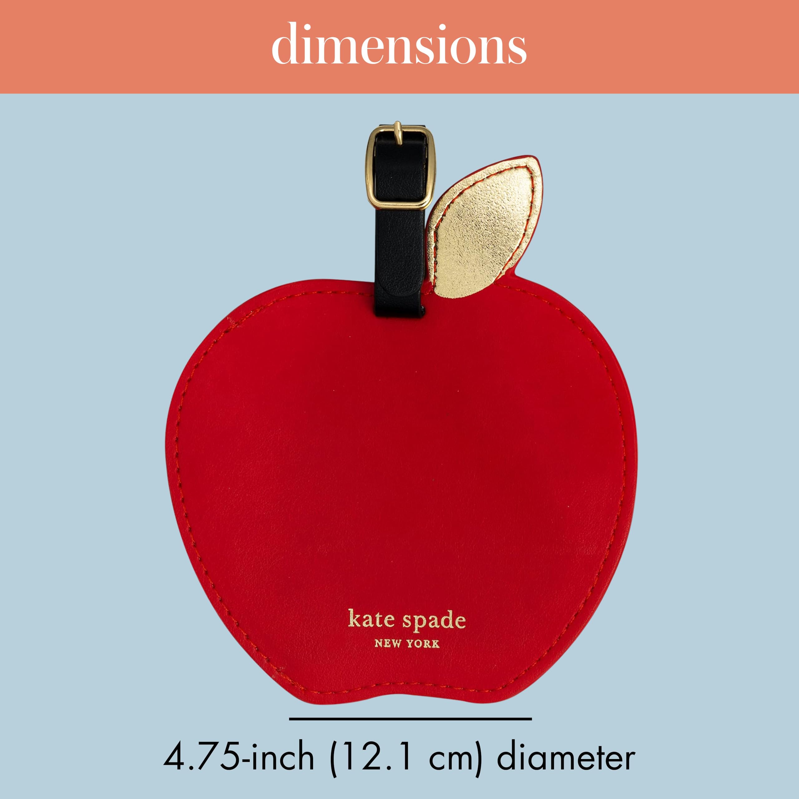 Amazon.com: Kate Spade New York Round Red Vegan Leather Luggage