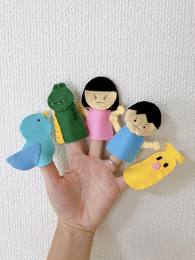 Amazon.co.jp: バナナの親子 とんでったバナナ 指人形 : おもちゃ