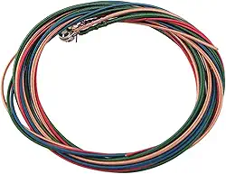 Cordas de baixo elétricas, cordas de baixo coloridas e de aço e liga de liga para baixo 4 anéis cordas para baixo 1,16 mm, cordas de baixo 4 cordas