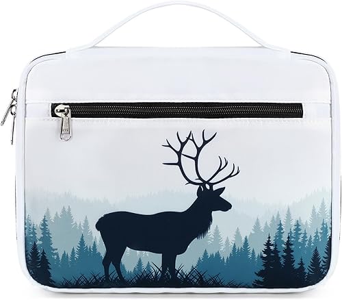 Miniatura 8 de Fundas para la Biblia para mujer, funda para la Biblia para niñas, bolsas de la Biblia para niños, funda de transporte con asa, estuche de