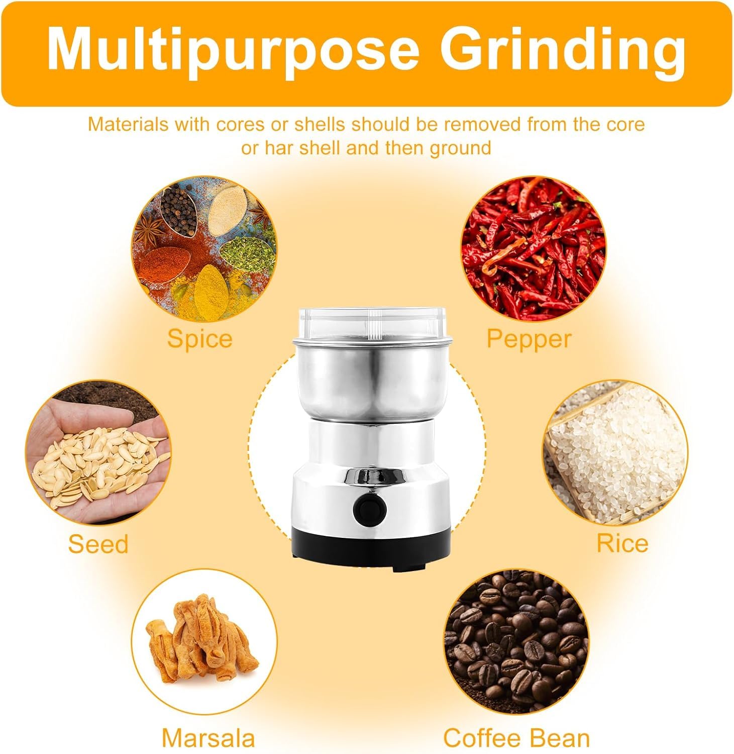 Mini Spice Coffee Grinder - VELOCIOUS -2