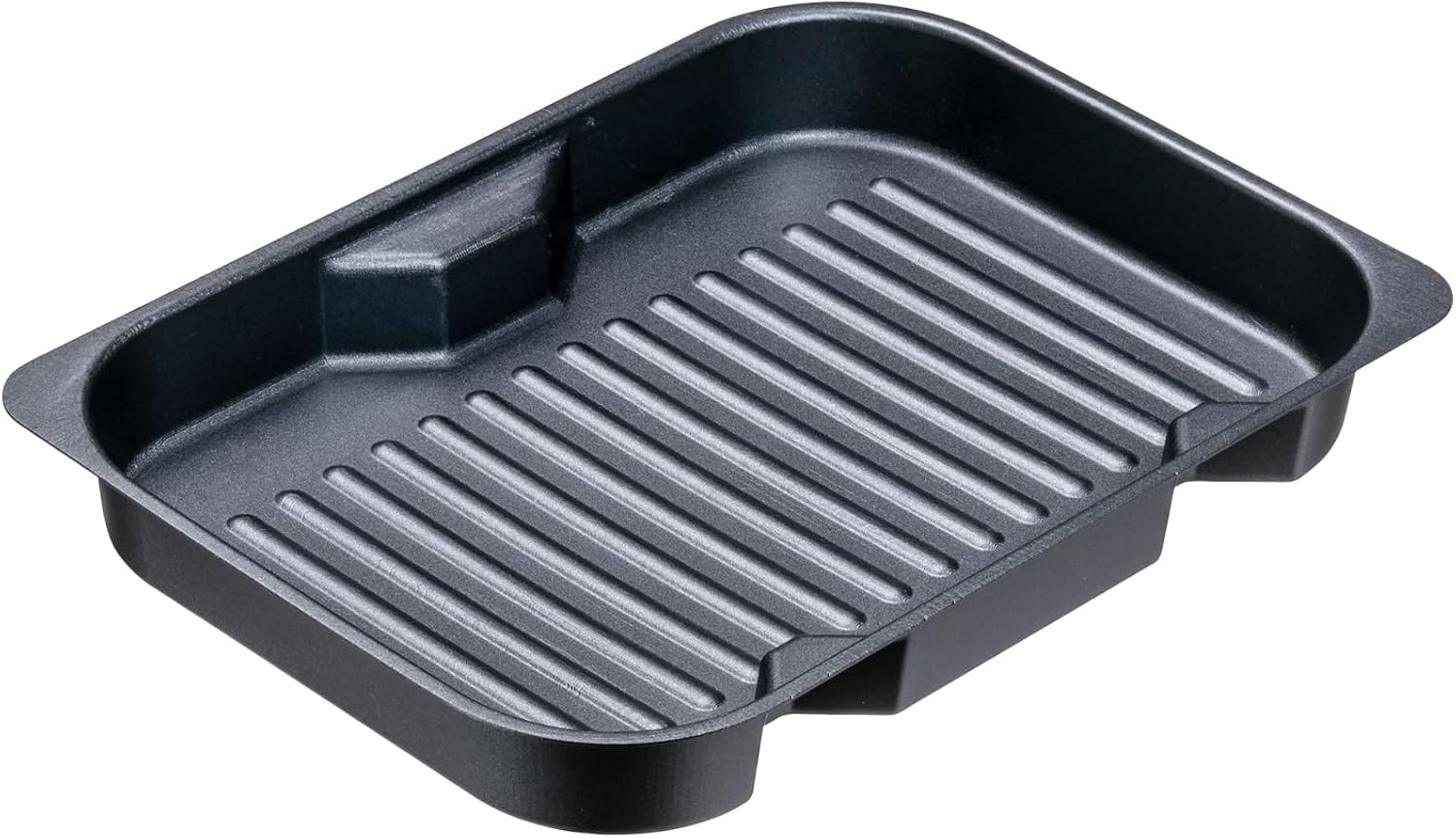 Ishigaki Grill Pan, Grill, Master + Plus, Stackable, Non-Stick Steel Plate, Shallow Type, Approx. Width 7.1 x Depth 9.6 x Height 1.6 inches (18 x 24.5 x 3 cm), Oven, Toaster, IH, Gas Fire, Dishwasher