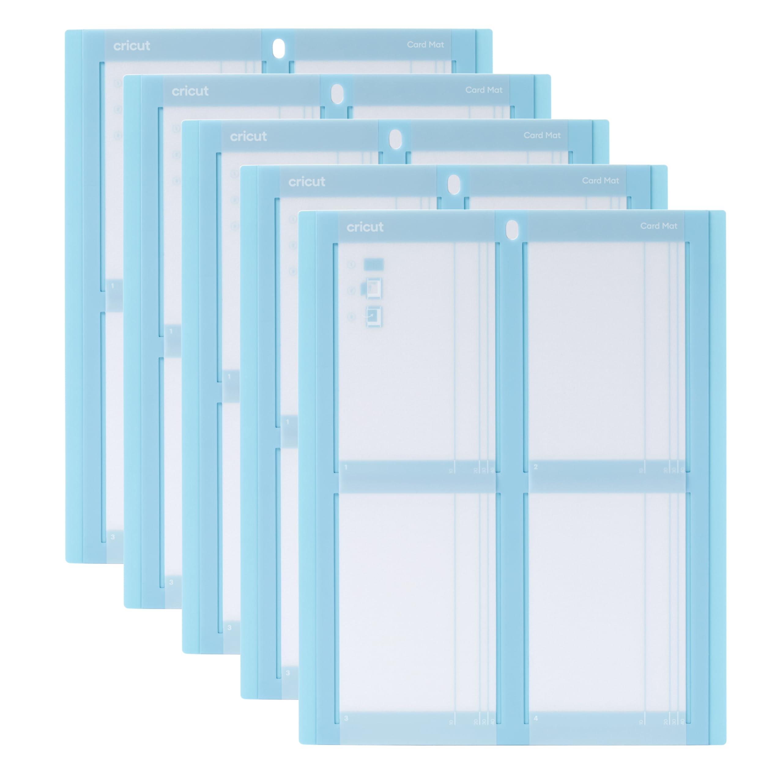 Amazon.com: Cricut Card Mat 2x2 | 5-Count Bulk Pack | Compatible