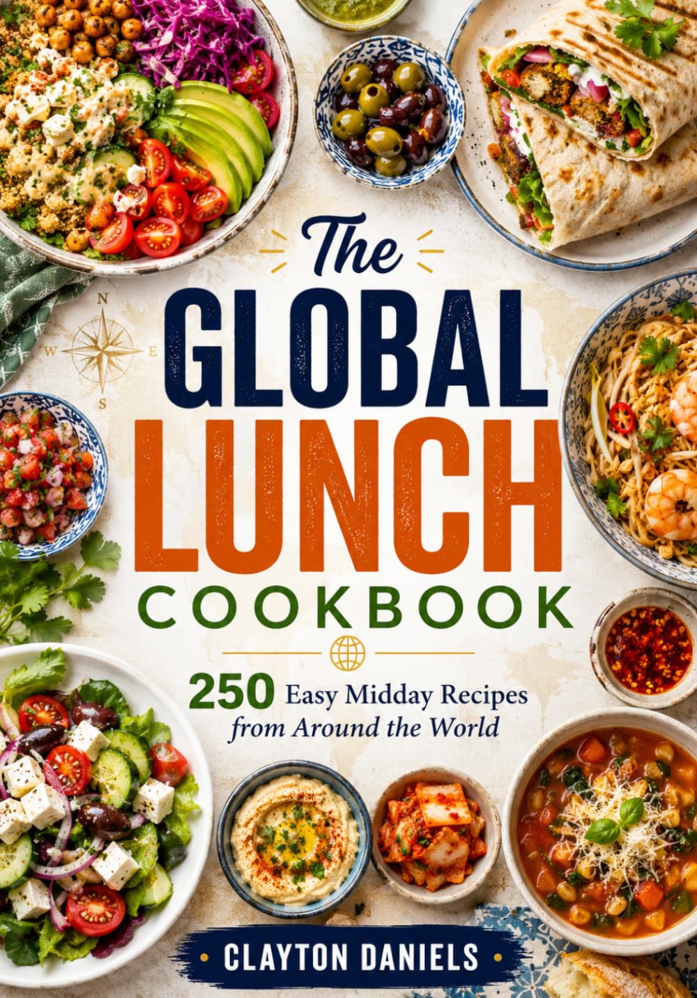 The Global Lunch Cookbook: 250 Easy Midday Recipes from Around the World (The Everyday Global Table Cookbook Series)