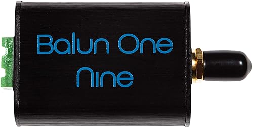 Miniatura 4 de Balun One Nine v2 - Balun pequeño de bajo costo 9:1 (1:9) con protección de entrada y carcasa para HF y onda corta. Ideal para radio definida por