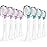Kids Replacement Heads for Philips Sonicare: 3+ Years Old Children Soft Electric Toothbrush Compact Child Brush Head for Boys Girls, Pink & Blue 8 Pack