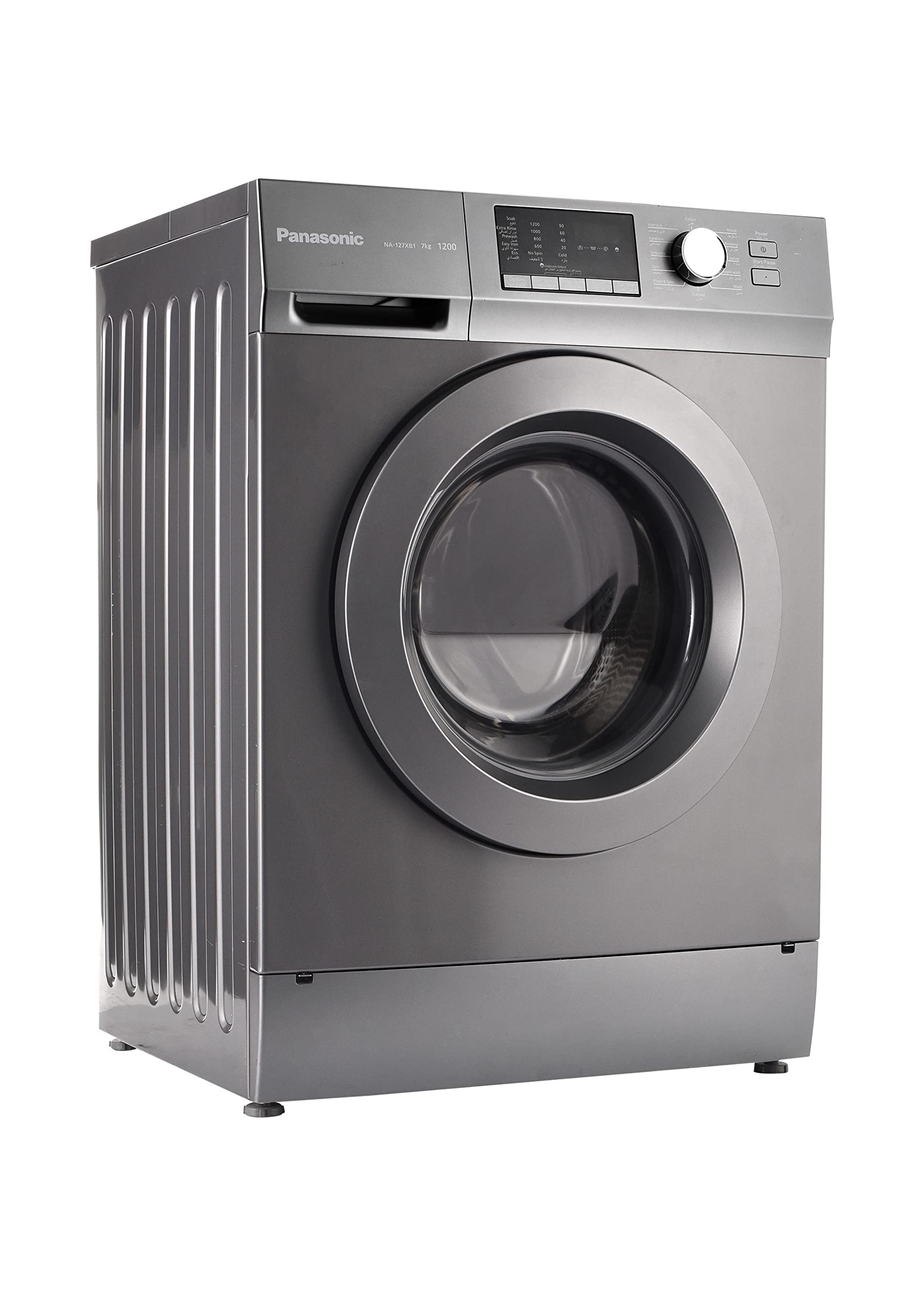 家電 Panasonic Big Wave Wash Panasonic 7KG Front Loading Washing Machine NA-127VB6WAS – ALHAFIDH