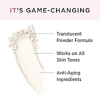 Vista 2 de IT Cosmetics Bye Bye Pores – Poreless Finish Loose Setting Powder Makeup – Translucent Blurring Powder for All Skin Tones – Face Powder with