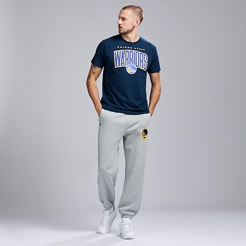 Miniatura 4 de GAME 7 Camiseta de algodón de manga corta con licencia oficial de la NBA para hombre, ligera, clásica, cuello redondo