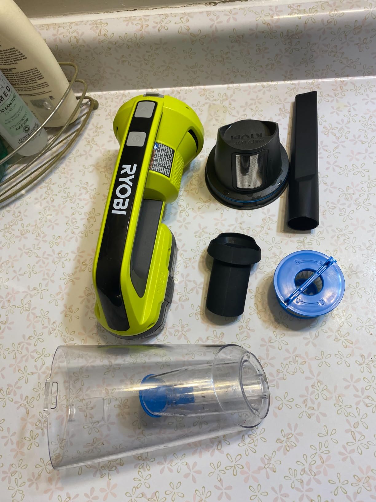 Pacroban ONE+ 18V Cordless Wet/Dry Hand Vacuum (Tool Only) : Amazon.com ...