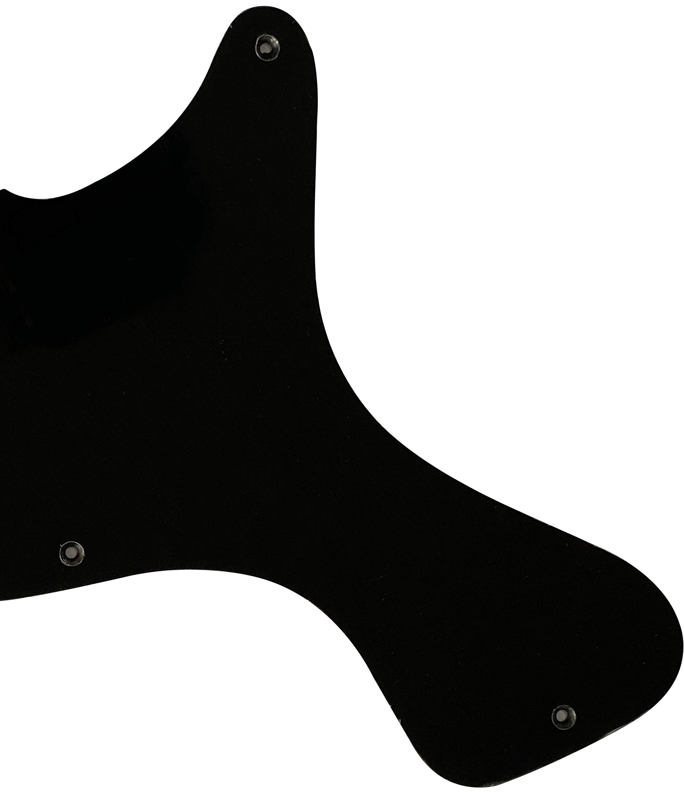 Guitar Parts For Gibson Les Paul Junior 1958 DC Style Guitar Pickguard (1 Ply Black)