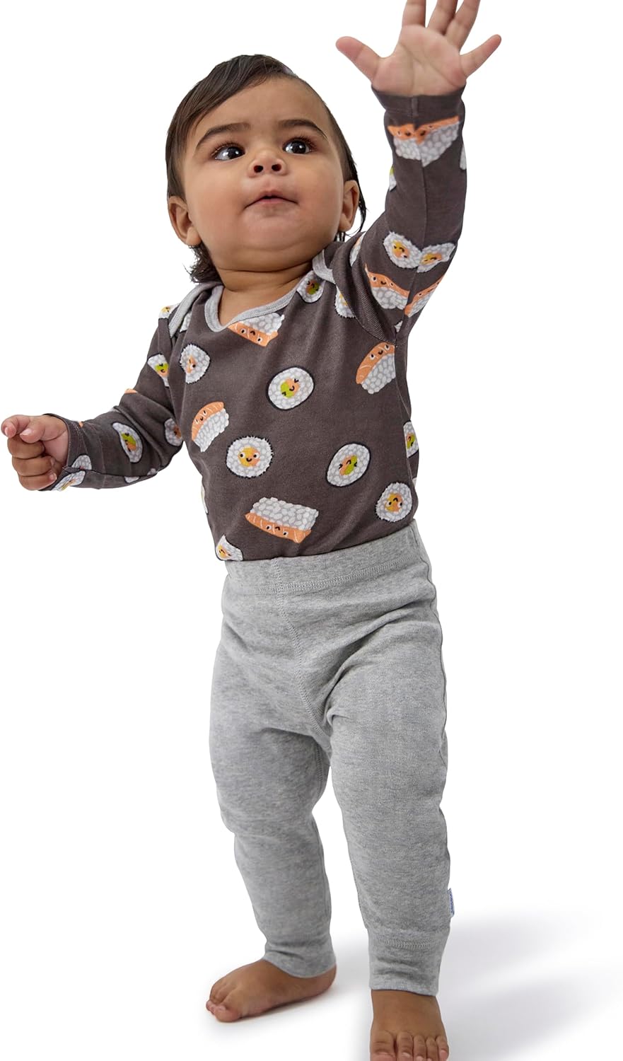Onesies Brand, Unisex Baby, 4-Piece Bodysuits and Pants - Image 4