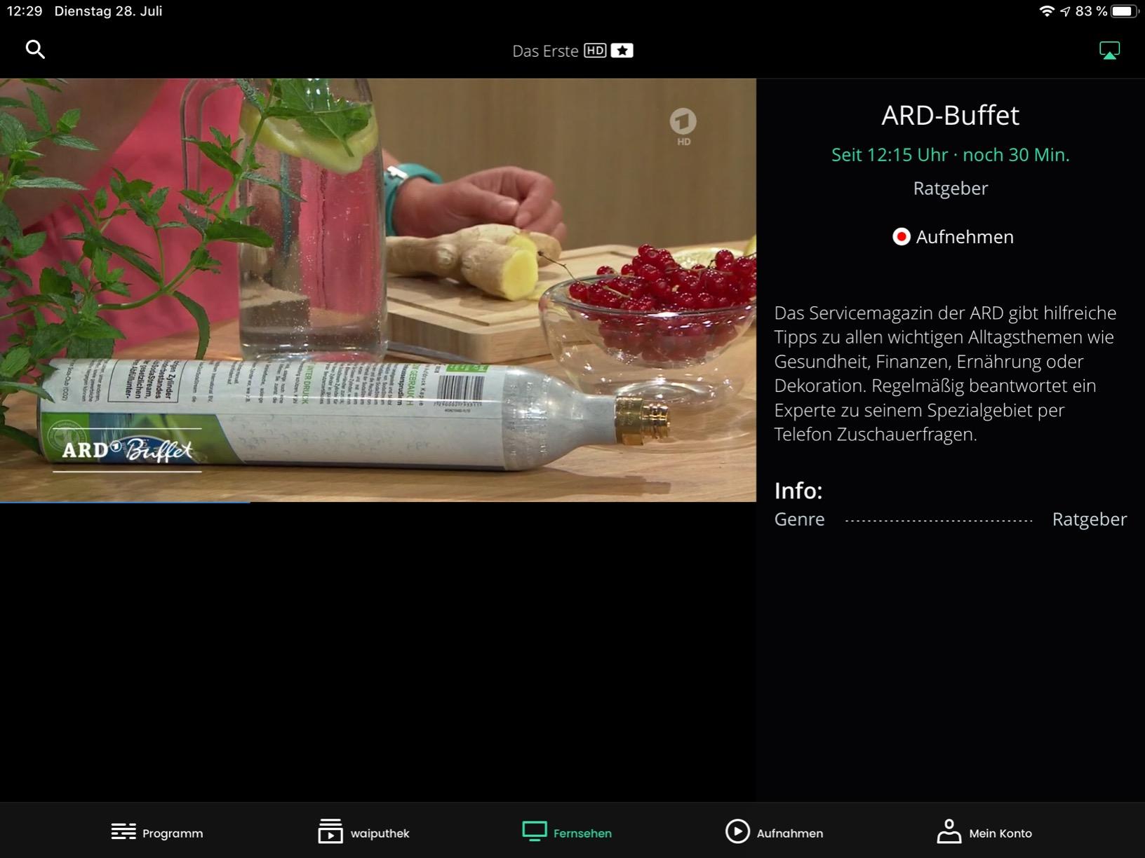 Gute Alternative für Kabel- u. Satellitenanschluss.