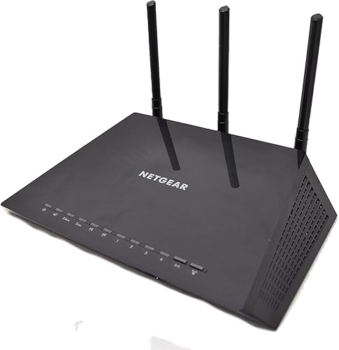 Miniatura 3 de Router WiFi inteligente AC1750 Netgear, doble banda gigabit 802.11ac (R6400-100NAS), Negro