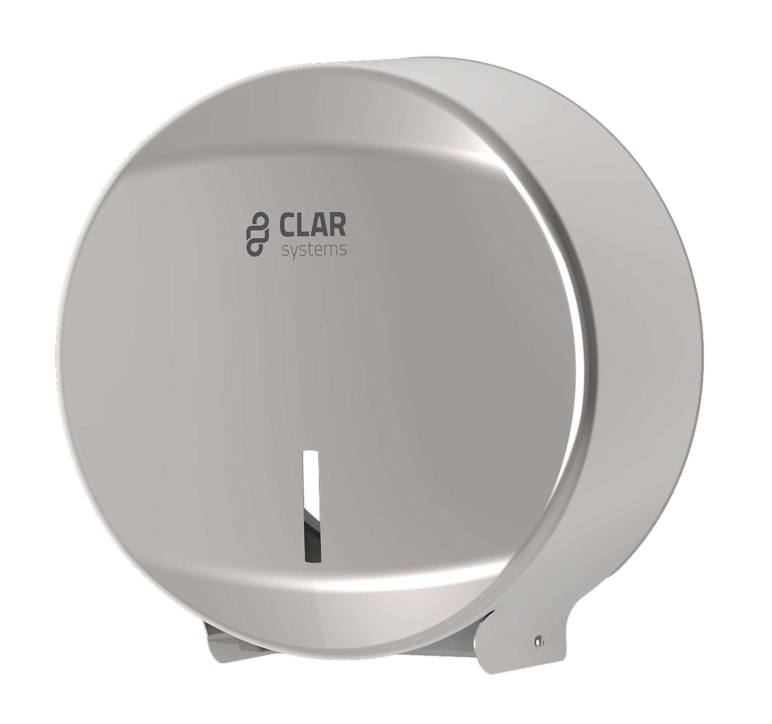 Clar Systems P4300BR Dispensador de Papel Higiénico en Rollo, Acero Inoxidable Brillo