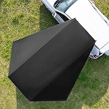 Van awning, 280 x 380 cm, car hatchback tent, awning for camping car, caravan, universal sun shade tent for car, van or motorhome