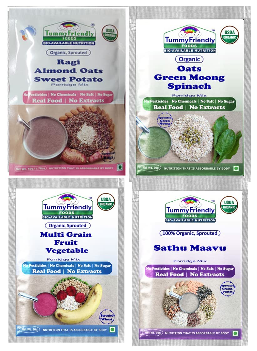 See full amazon price history chart for TummyFriendly Foods Certified Organic Porridge Mixes Trial Packs Combo For Little Ones | Organic Sprouted Ragi, Oats, Banana, MultiGrain, Oats, Sathu Maavu | Made of Organic Sprouted Ragi Flour, Organic Sprouted Pulses, Fruit, Vegetables and Nuts | M TummyFriendly Foods Certified Organic Porridge Mixes Trial Packs Combo For Little Ones | Organic Sprouted Ragi, Oats, Banana, MultiGrain, Oats, Sathu Maavu | Made of Organic Sprouted Ragi Flour, Organic Sprouted Pulses, Fruit, Vegetables and Nuts | M (B092FL5C4W) Amazon Price History, Amazon Price Tracker