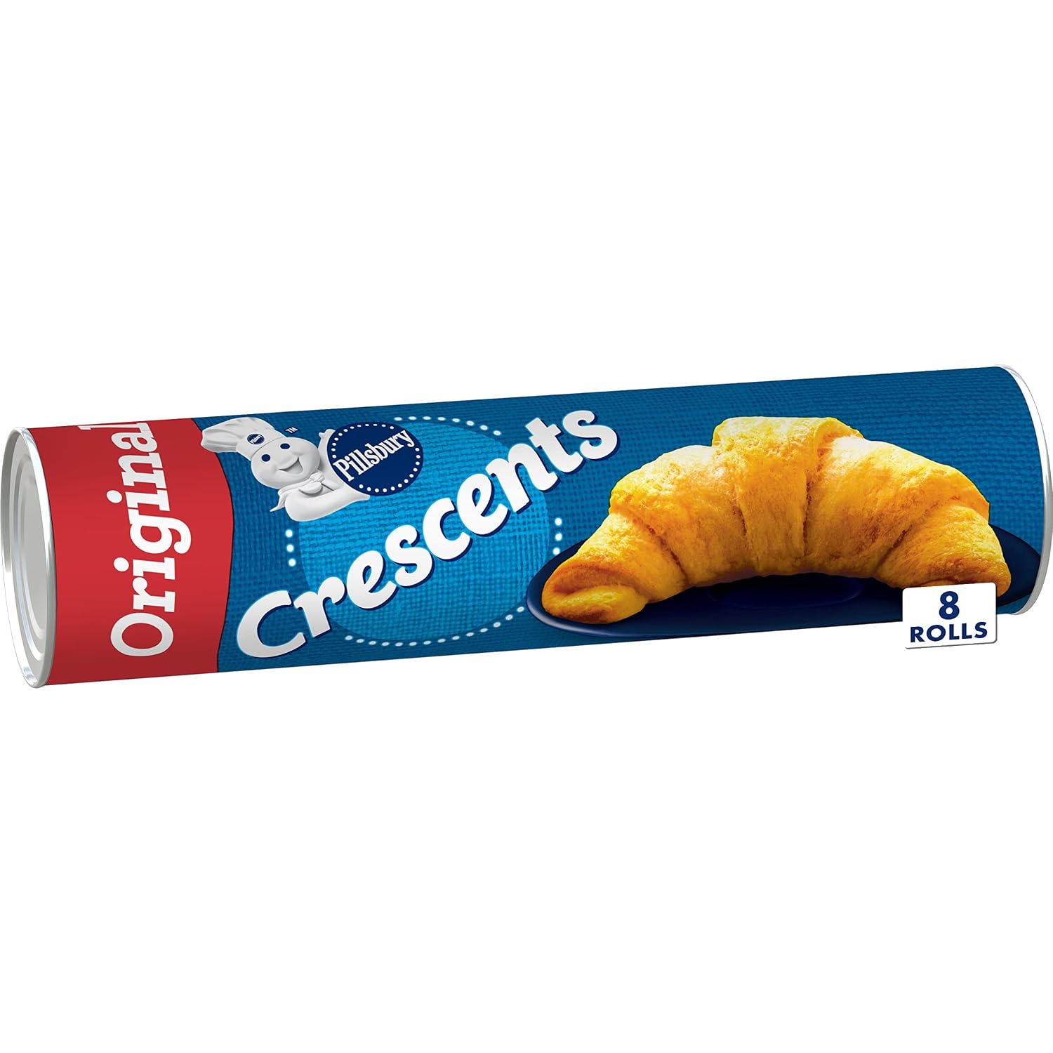 Pillsbury Crescents, Original Refrigerated Dough, 8 Rolls, 8 oz.
