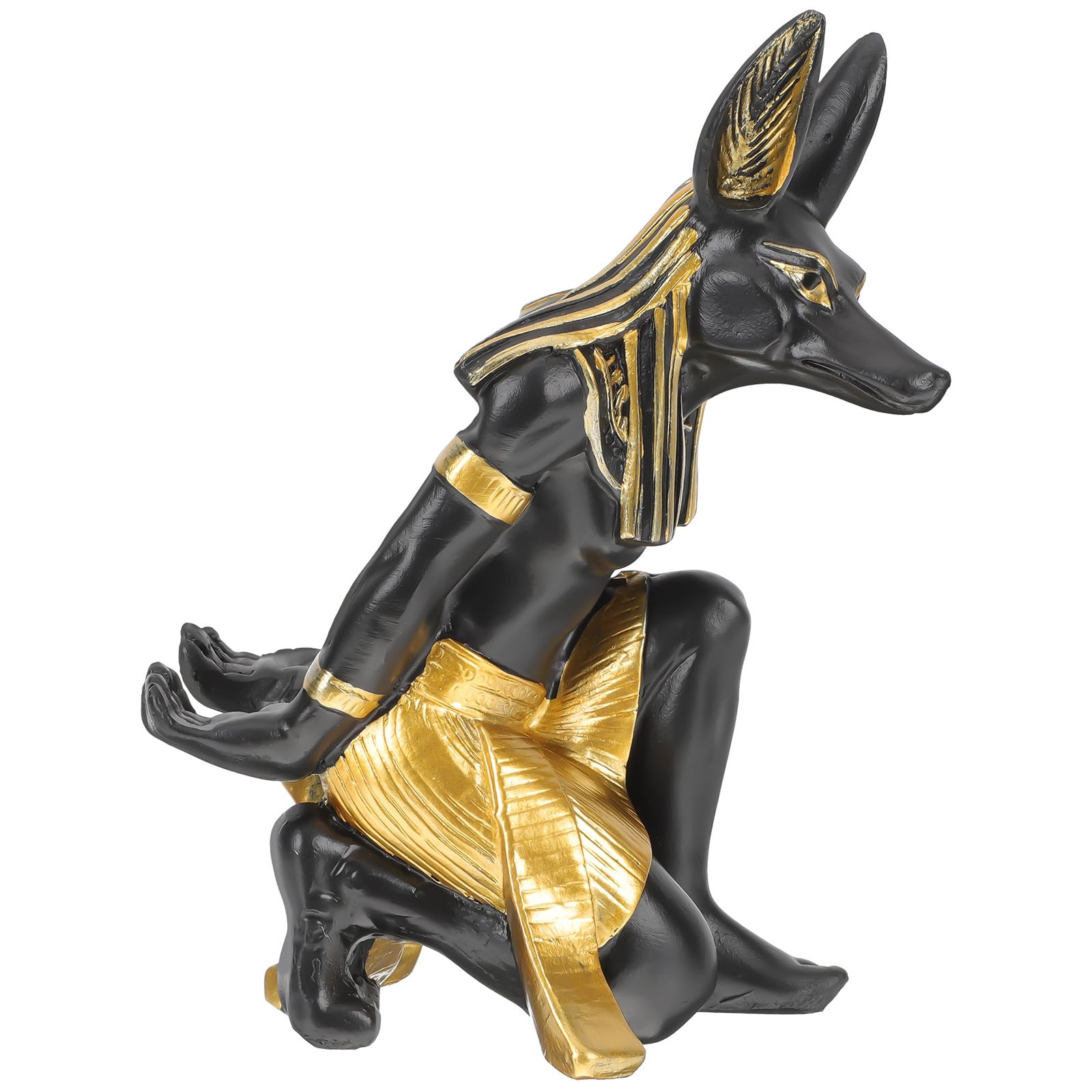 Casier à vin Anubis vintage : le cadeau idéal en résine noir