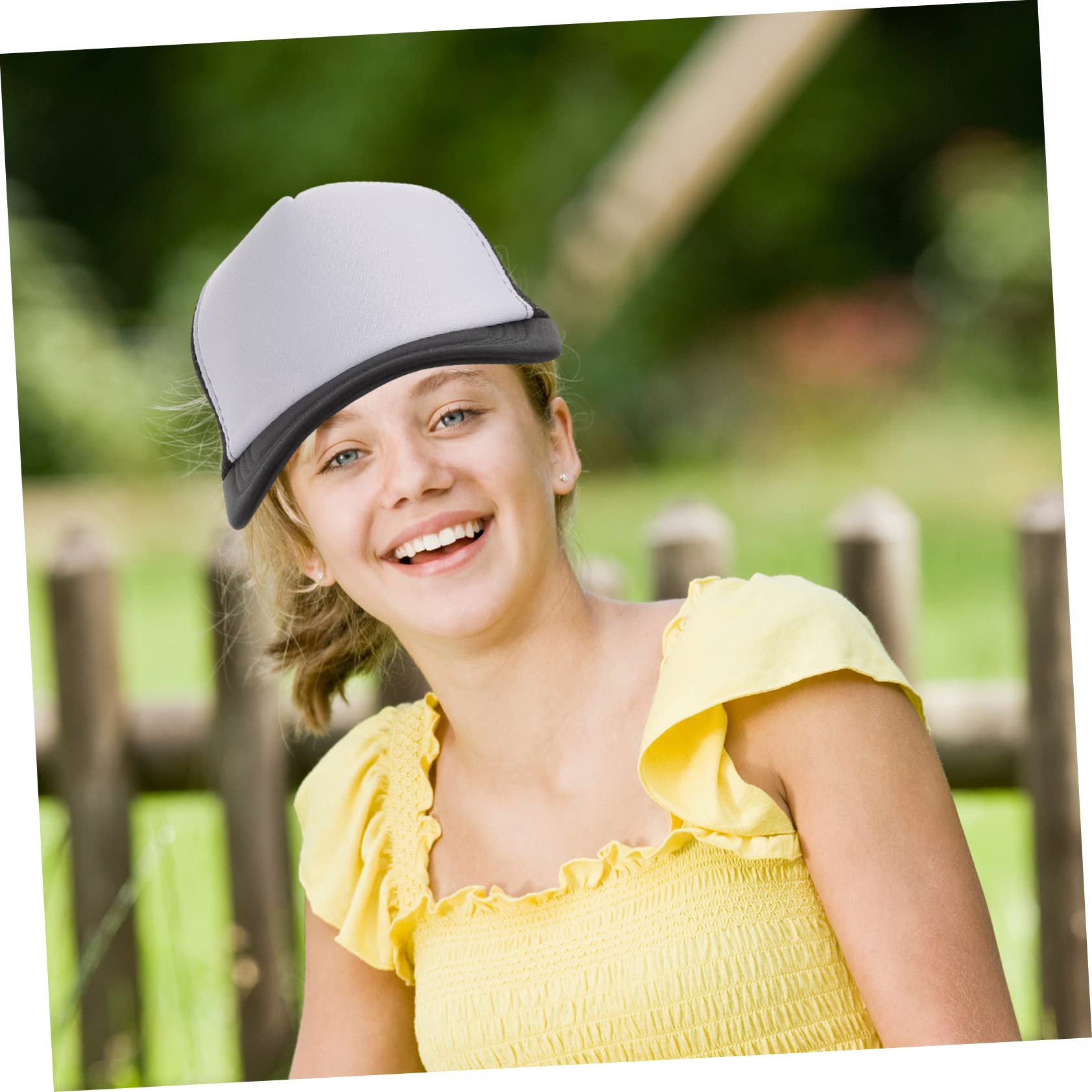 10 Stück Leere Baseballkappen aus Mesh für Damen und Herren