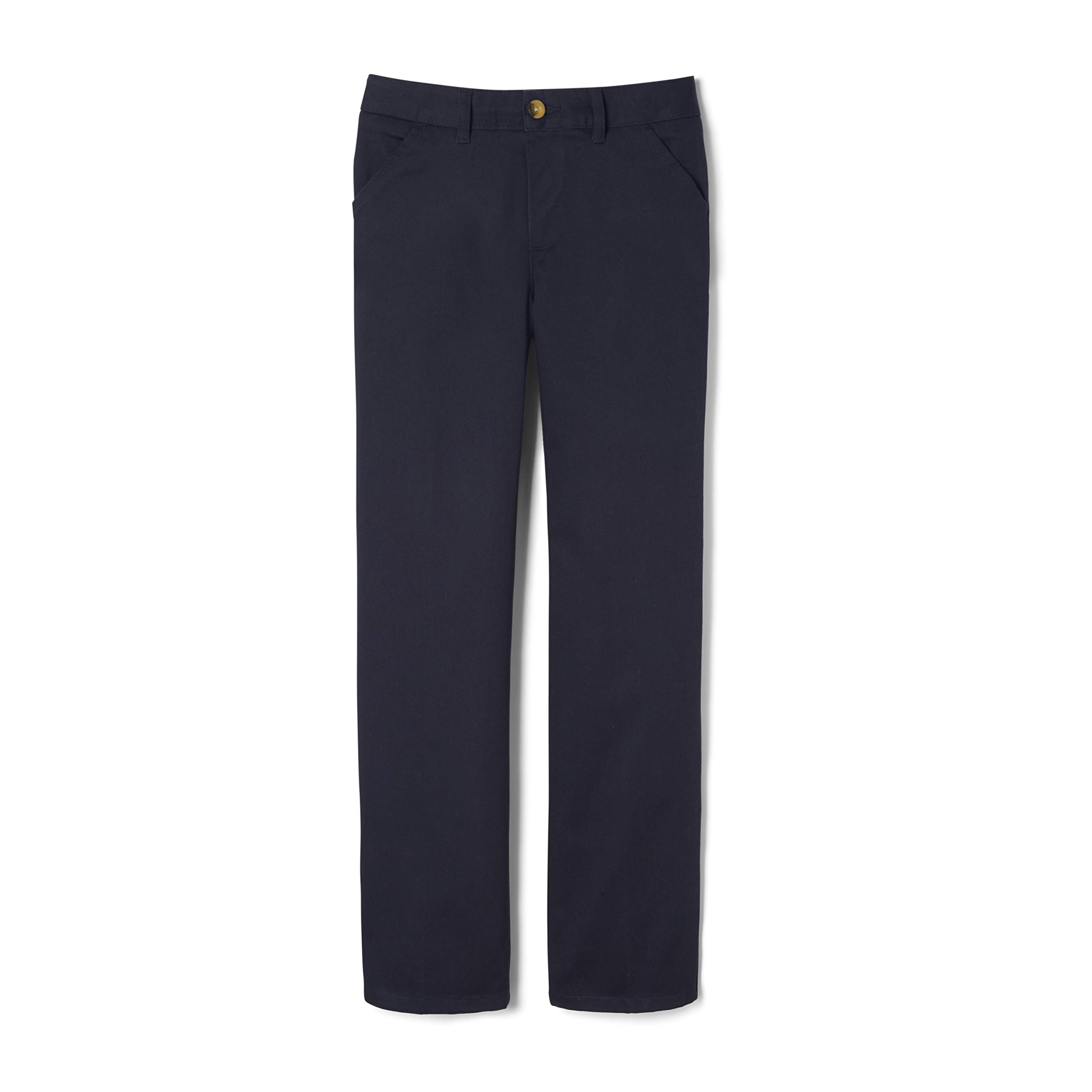 French ToastGirls' Pull-on Twill Pant (Standard & Plus)