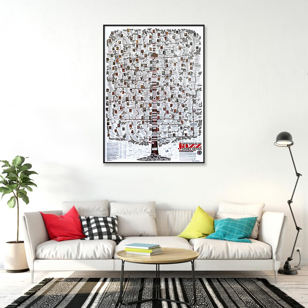 Amazon.com: Highlights of The Jazz Story in The USA - Framed Music