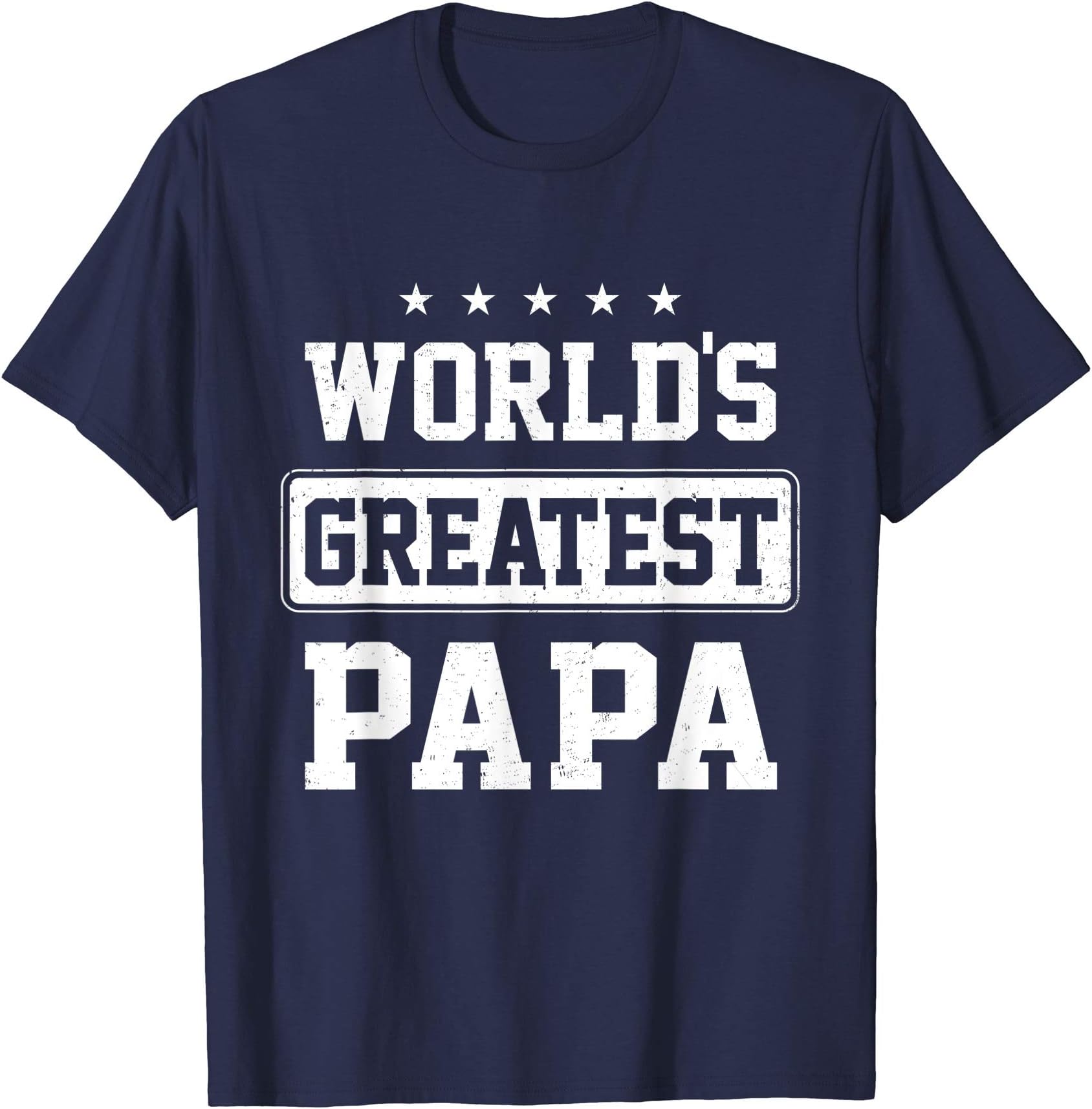 World's Greatest Papa Parents Day Family Matching Gift T-Shirt