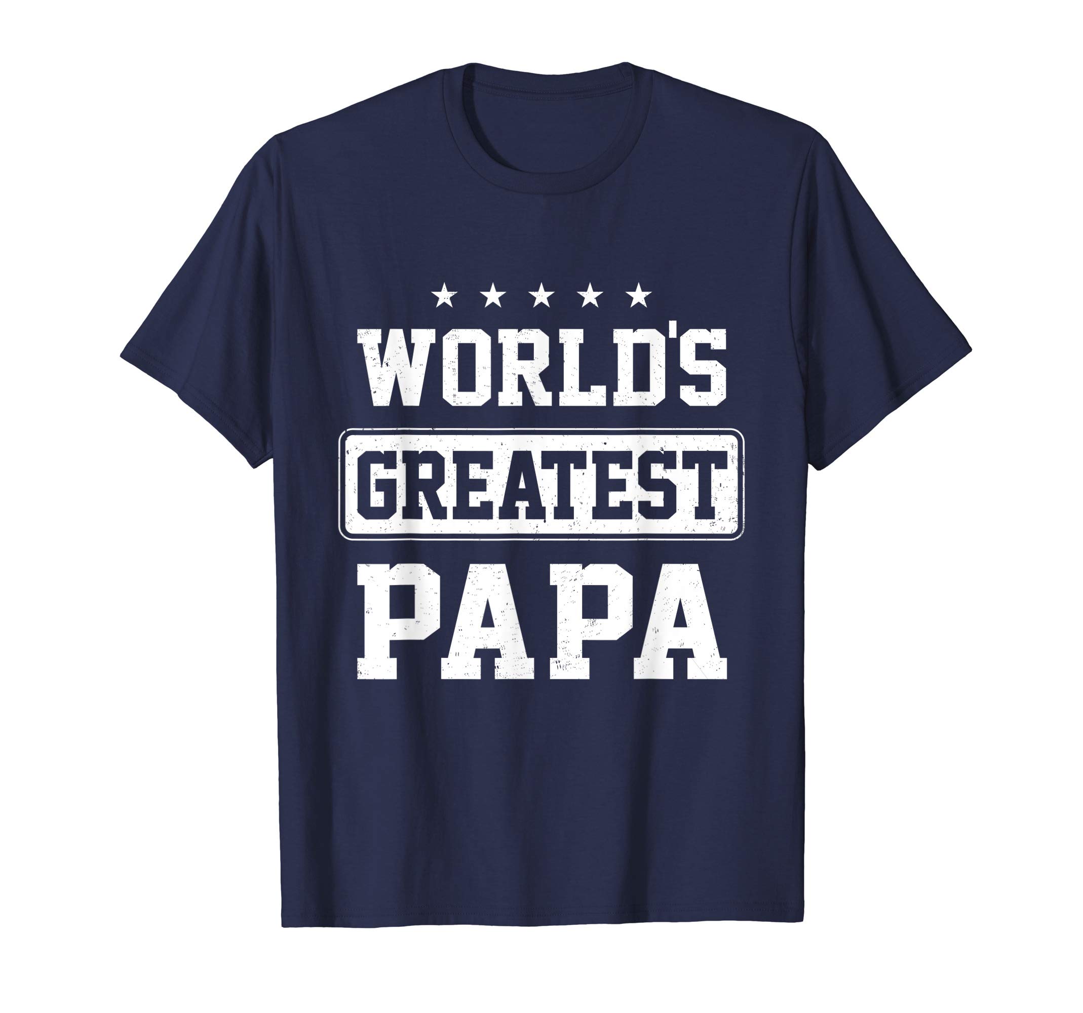 World's Greatest Papa Parents Day Family Matching Gift T-Shirt