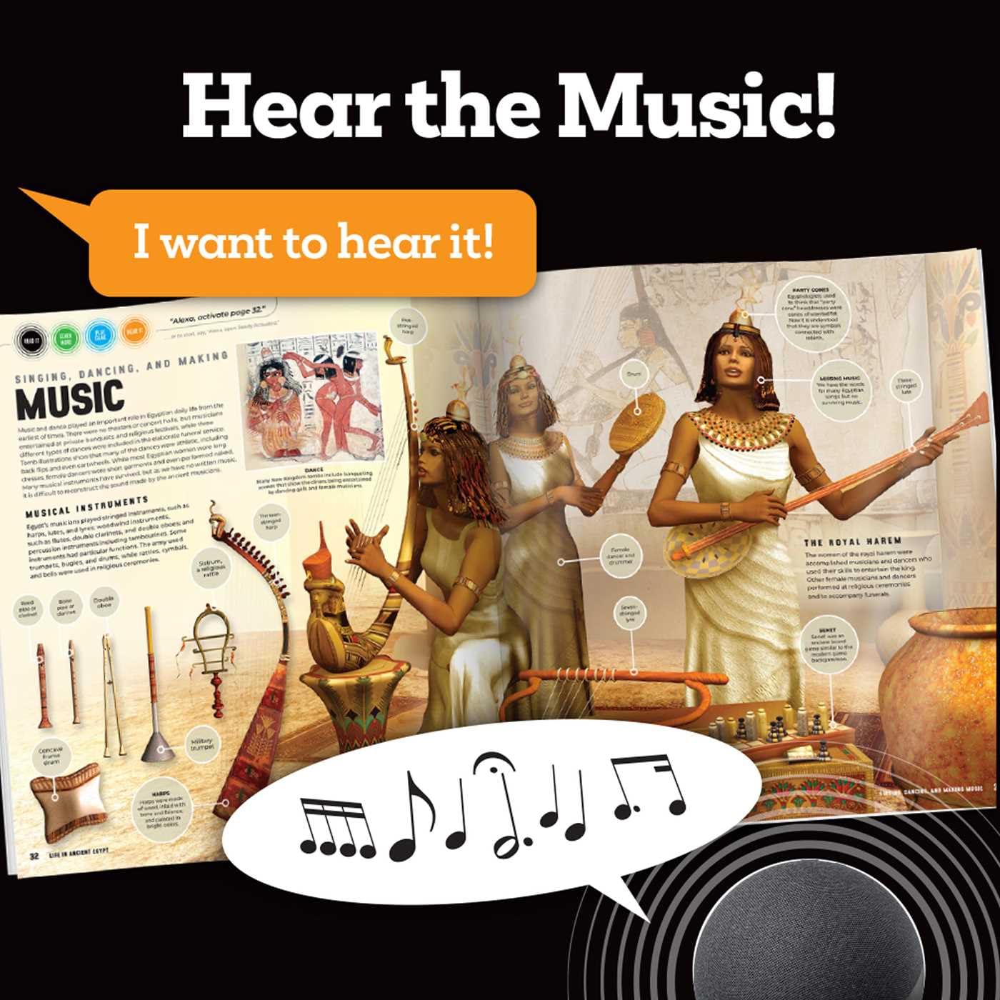 Discover: Ancient Egypt (Ready Activated: A Readyland Alexa Interactive Book): Books You Can Talk to with Amazon Alexa and Echo by Readyland (Insiders)