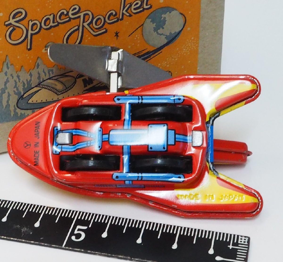 【希少 昭和レトロ】動作品 宇宙スカイライン 火星号 ヨネザワ 日本製 21世紀 Amazon.co.jp: 三幸製作所【WIND-UP ACTION SPACE ROCKET スペース