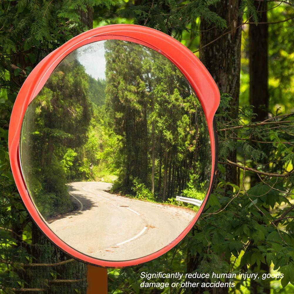 Lectorias 30cm Miroir Convexe de Surveillance, Miroir Routier Sortie
