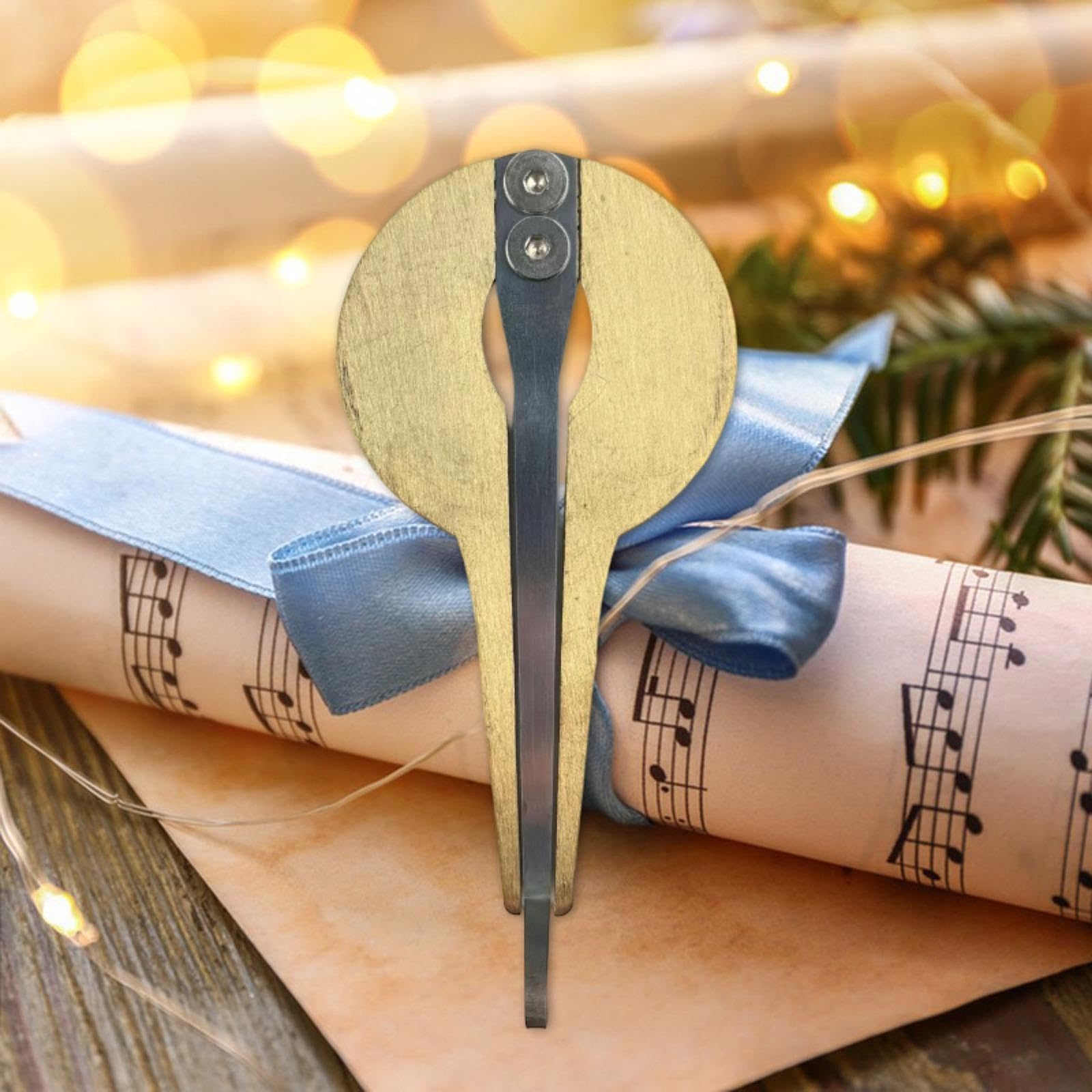 MagiDeal Guimbarde, guimbarde juive, instrument de musique ethnique à bouche, portable, au son magnifique, facile à jouer, pour adultes et enfants, Cercle D'or